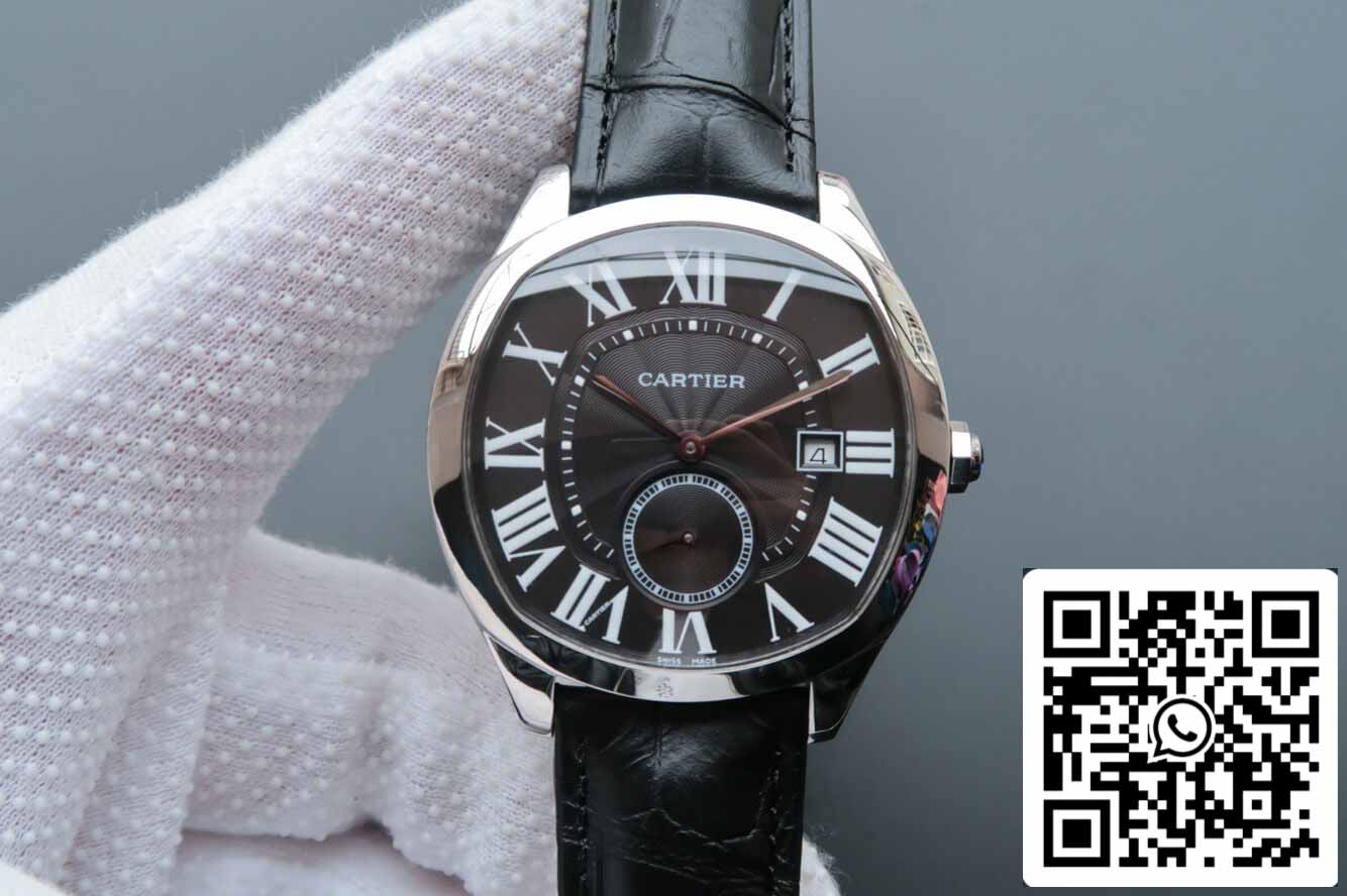Drive De Cartier WSNM0009 1:1 Best Edition V6 Fabbrica Black Dial