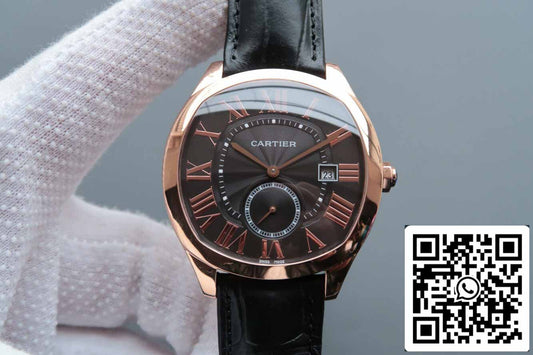 Drive De Cartier WGNM0004 1:1 Best Edition V6 Fabbrica Rose Gold