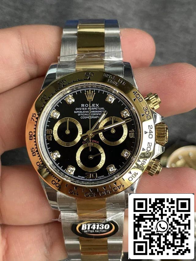 Rolex Daytona M116503-0011 1:1 edizione migliore BT Fabbrica quadrante nero