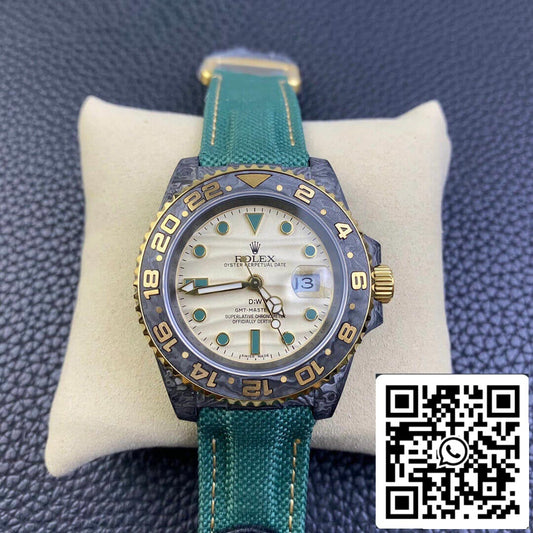 Rolex GMT-MASTER II Diw 1:1 edizione migliore Verde Fabric cinturino