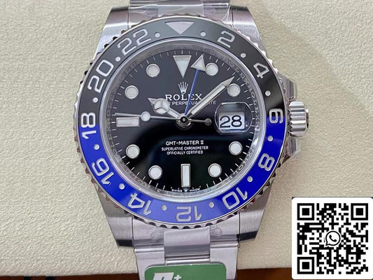 Rolex GMT Master II M126710blnr-0003 1:1 edizione migliore C+ Fabbrica quadrante nero