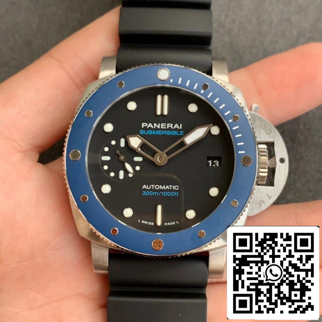 Panerai Submersible PAM01209 1:1 edizione migliore VS Fabbrica quadrante nero