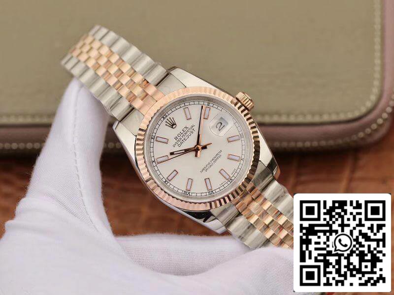 Rolex Datejust  126233 36mm GM Fabbrica 1:1 edizione migliore 18K Oro Wrapped Swiss ETA3135