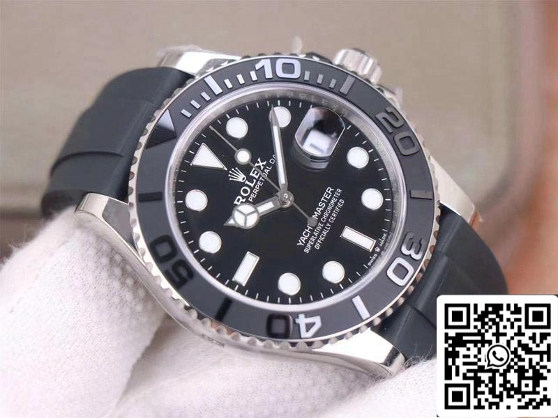 Rolex Yacht‑Master M226659-0002 1:1 edizione migliore VS Fabbrica quadrante nero Swiss ETA3235
