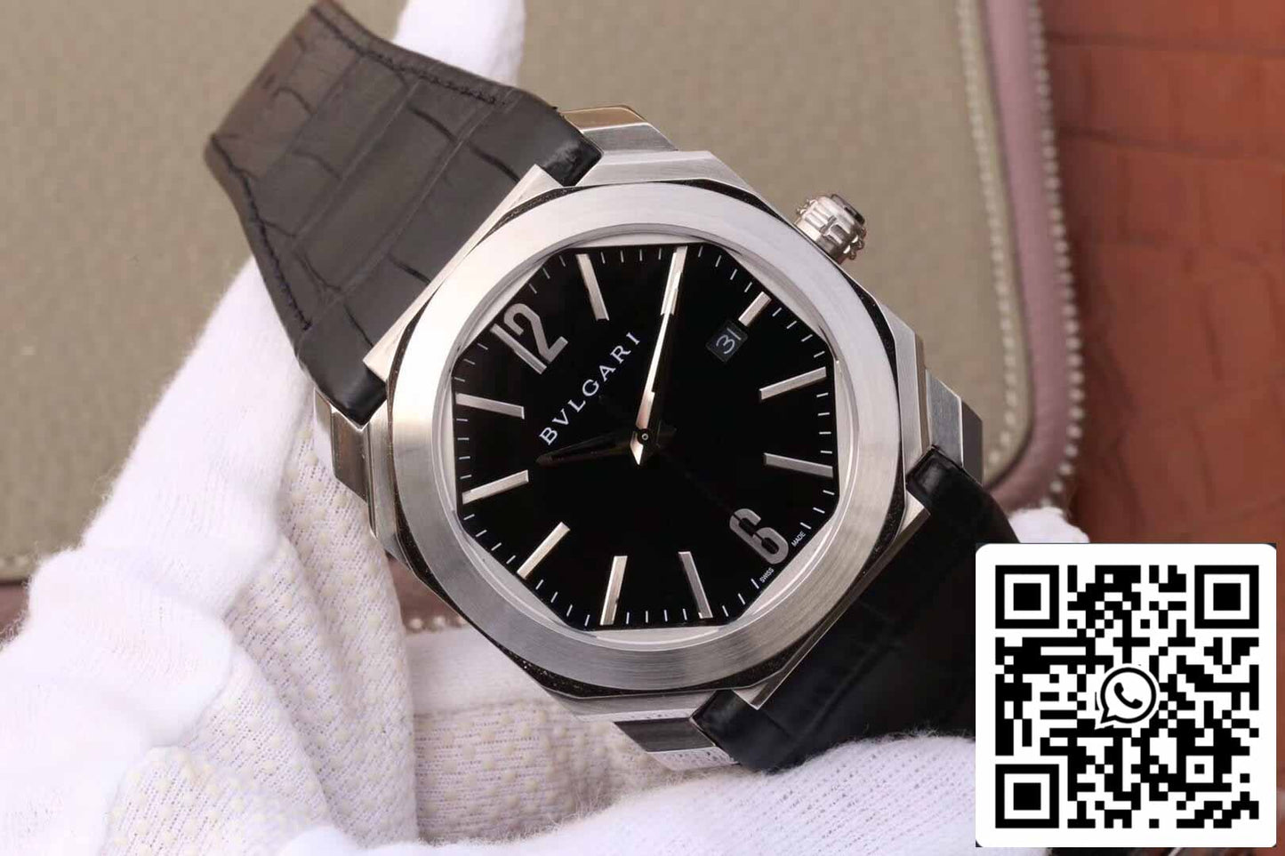 Bvlgari Octo 101964 BGO41BSLD 1:1 edición migliore acciaio inossidabile lunetta