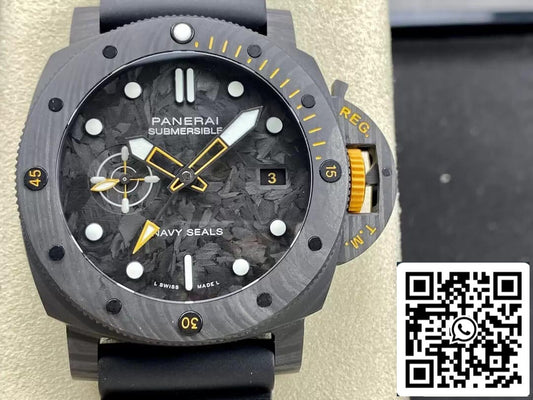 Panerai Submersible PAM1324 1:1 edizione migliore VS Fabbrica fibra di carbonio Cassa