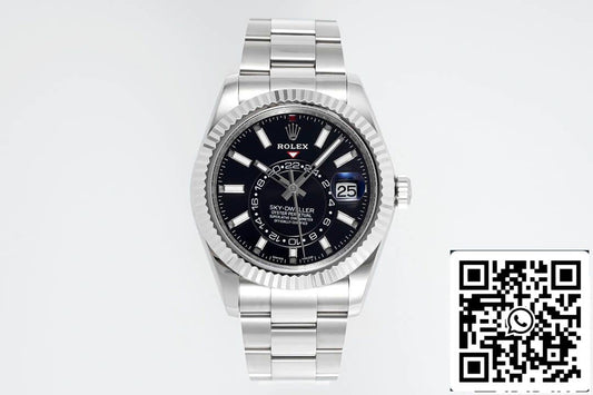 Rolex Sky Dweller M336934-0007 1:1 Best Edition ZF Fabbrica Black Dial