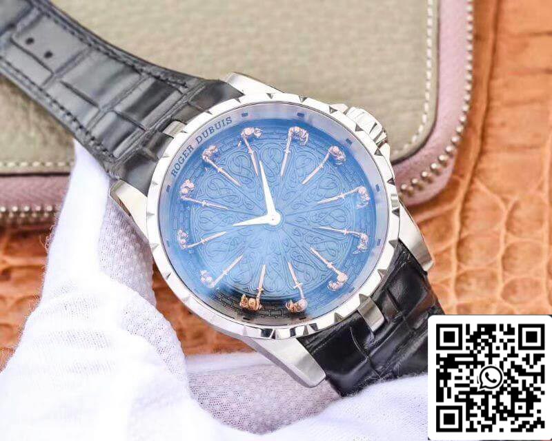 Roger Dubuis Excalibur Knights of The Round Table II Rddbex0511 ZF Fabbrica 1:1 Best Edition acciaio inossidabile case Swiss M9015
