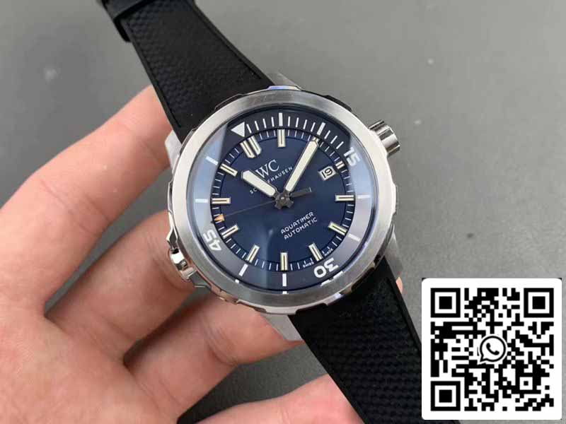 IWC Aquatimer IW329005 1:1 Best Edition V6 Fabbrica Blue Dial Swiss ETA9015