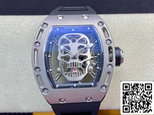 Richard Mille RM052 Tourbillon 1:1 edizione migliore EUR Fabbrica Skull quadrante