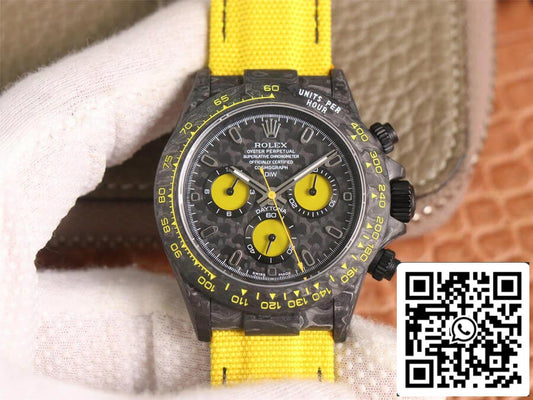 Rolex Daytona Diw Retrofit Version 1:1 Best Edition WWF Fabbrica Carbon Fiber Dial