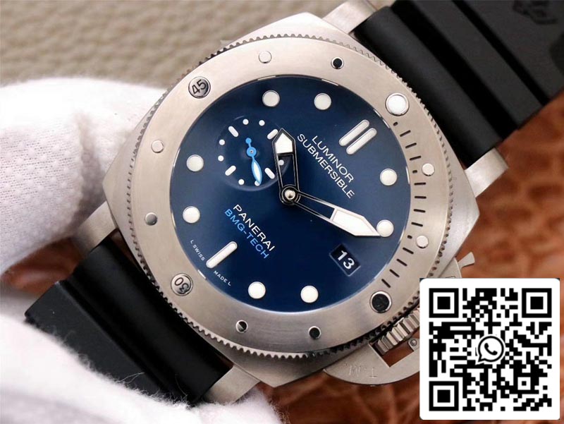 Panerai Sumergible PAM00692 1:1 edición migliore VS Fabbrica quadrante blu Swiss ETA9010