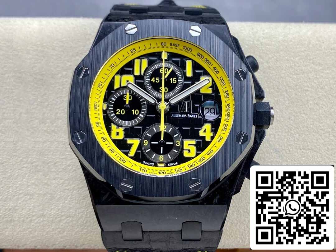 Audemars Piguet Royal Oak Offshore 26176FO.OO.D101CR.02 1:1 edição melhor JJF Fabbrica mostrador preto