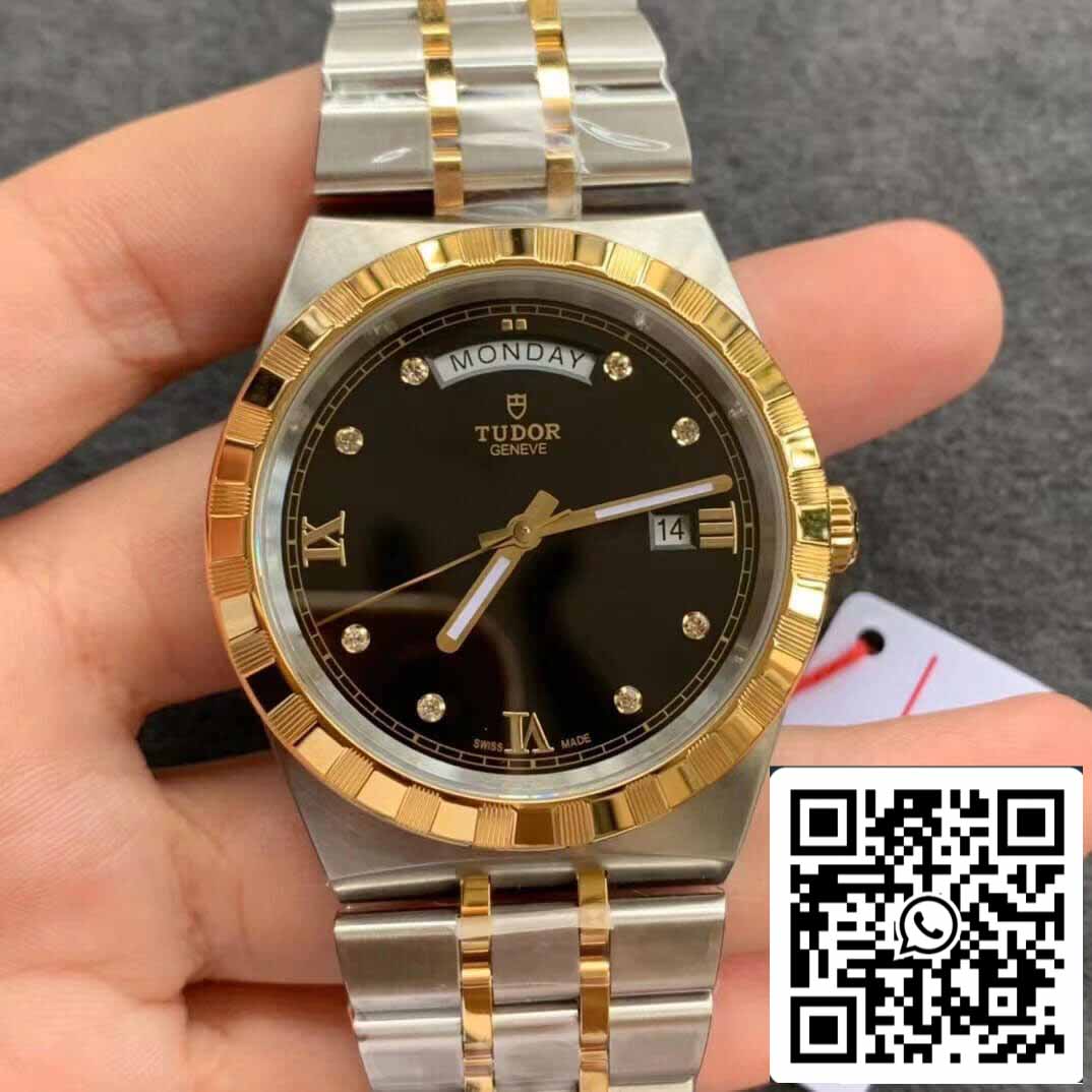 replica Tudor Royal M28603-0005 1:1 Best Edition V7 Fabbrica Demi Gold
