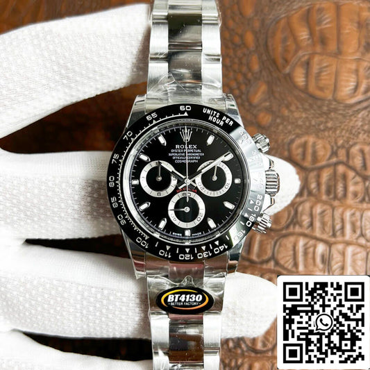 Rolex Daytona M116500LN-0002 1:1 edizione migliore BT Fabbrica quadrante nero