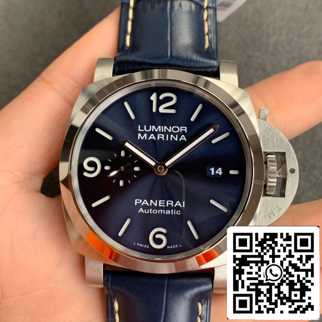 Panerai Luminor PAM01313 1:1 edizione migliore VS Fabbrica quadrante blu