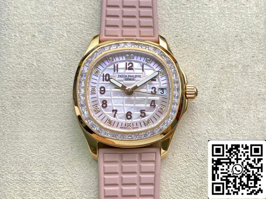 Patek Philippe Aquanaut 5072R-001 1:1 Best Edition PPF Fabbrica Mother Of Pearl Dial