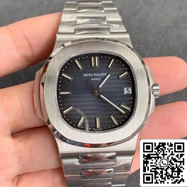 Patek Philippe Nautilus 5711 1:1 Best Edition PPF Fabbrica V4 Gray Dial Swiss ETA324