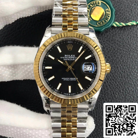 Rolex Datejust M126333-0014  41mm Jubilee cinturino VS Fabbrica acciaio inossidabile