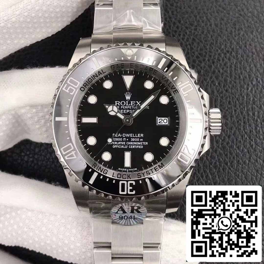 Rolex Sea Dweller 116660-98210 1:1 edición migliore AR Fabbrica quadrante nero