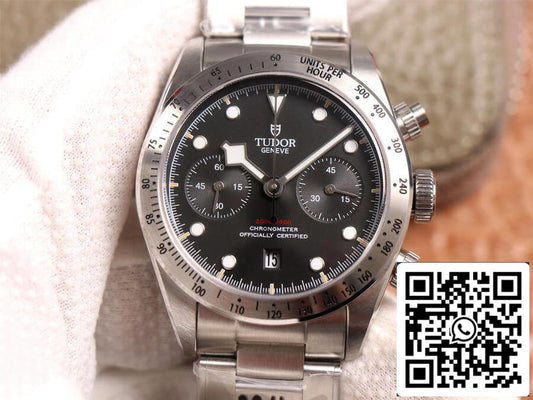 Tudor Heritage Black Bay M79350-0004 1:1 Best Edition TW Fabbrica Black Dial