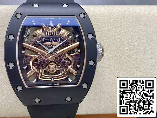 Richard Mille RM47 1:1 Best Edition YS Fabbrica Tourbillon Skeleton Dial
