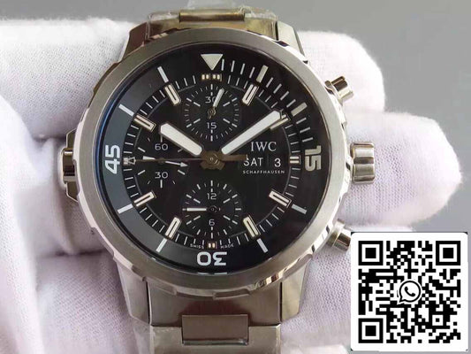 IWC Aquatimer IW376804 1:1 Best Edition V6 Fabbrica Black Dial