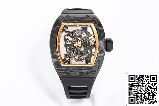 Richard Mille RM055 NTPT 1:1 edizione migliore BBR Fabbrica fibra di carbonio quadrante