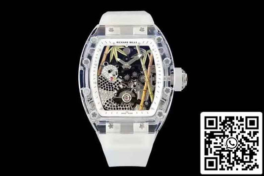 Richard Mille RM26-01 Tourbillon replica Best Edition RM Fabbrica Rubber cinturino