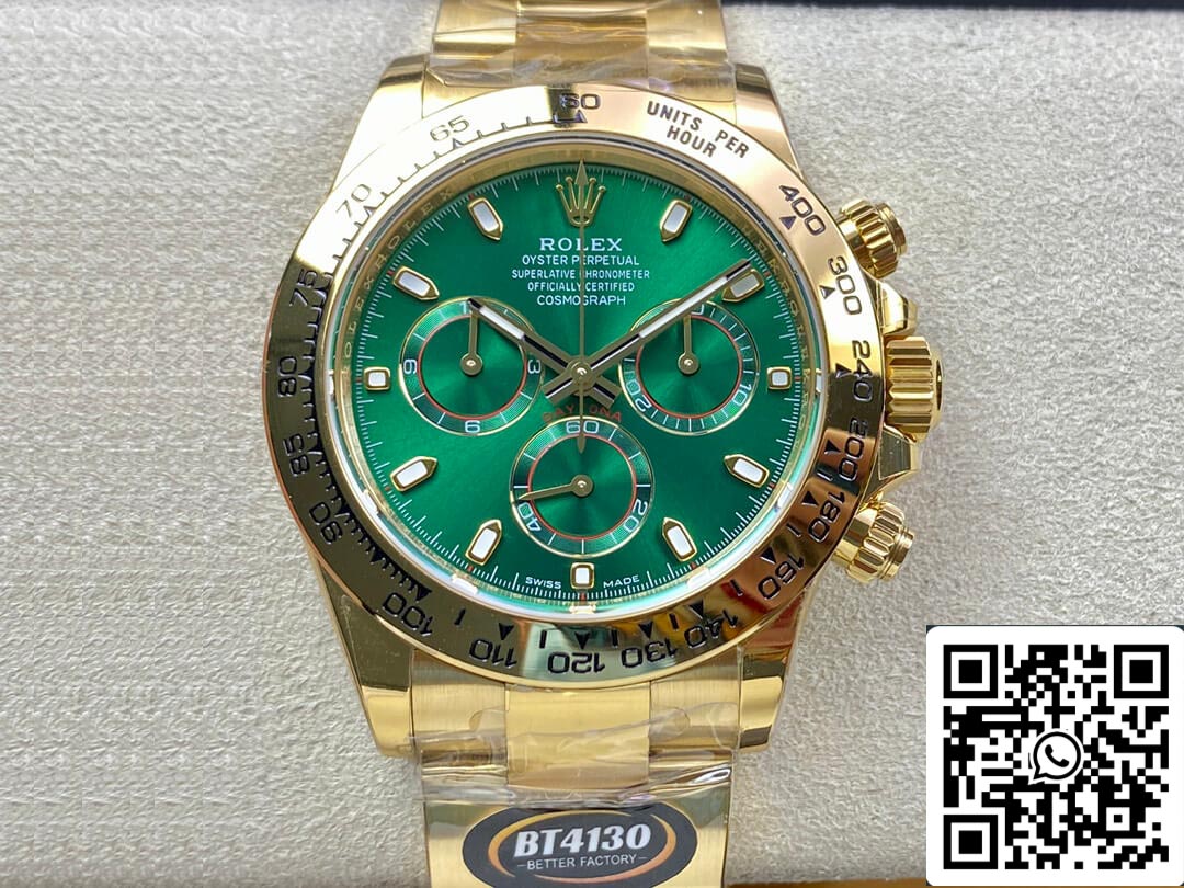 Rolex Daytona M116508-0013 1:1 edizione migliore BT Fabbrica quadrante verde