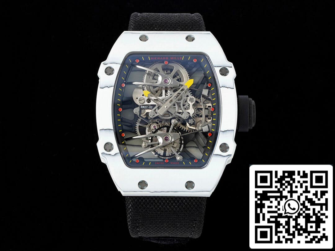 Richard Mille RM27-02 Rafael Nadal Tourbillon 1:1 Best Edition RM Fabbrica Black cinturino