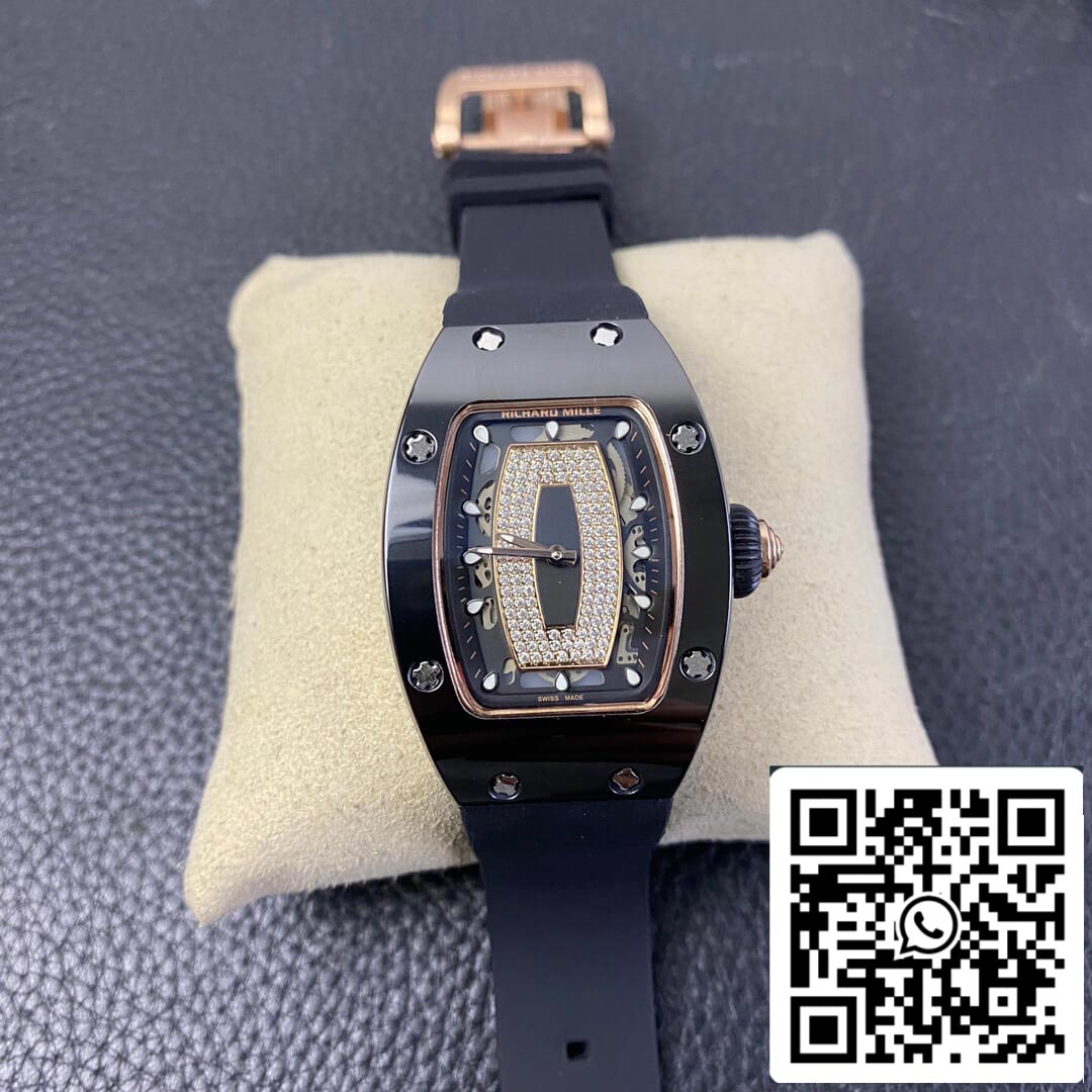 Richard Mille RM 07-01 1:1 Best Edition RM Fabbrica Blue Ceramic