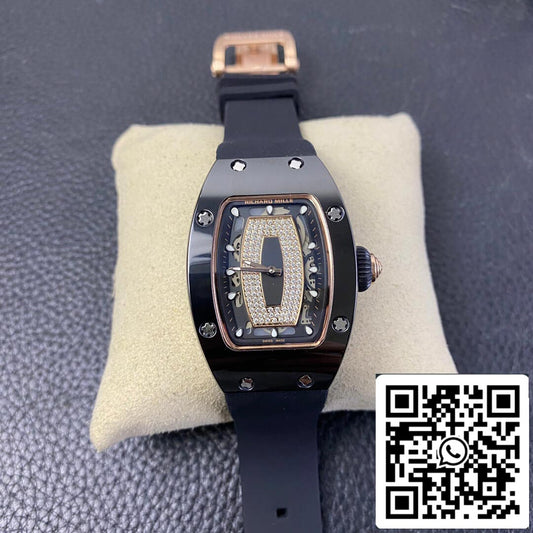 Richard Mille RM 07-01 1:1 Best Edition RM Fabbrica Blue Ceramic