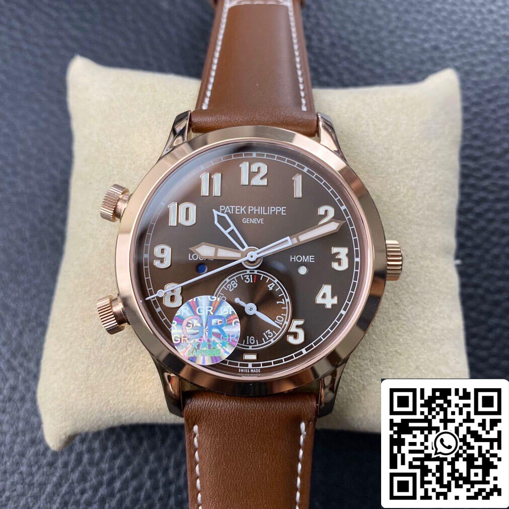 Patek Philippe Calatrava 5524R-001 1:1 edizione migliore GR Fabbrica Brown quadrante