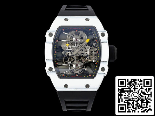 Richard Mille RM27-02 Rafael Nadal Tourbillon 1:1 Best Edition RM Fabbrica Black Rubber cinturino