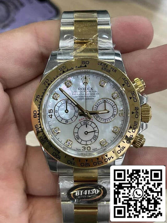 Rolex Daytona M116503-0007 1:1 edizione migliore BT Fabbrica Mother-Of-Pearl quadrante