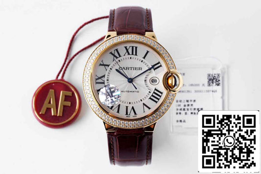 replica Ballon Bleu De Cartier 42MM WE9007Z3 AF Fabbrica Yellow Oro Cassa