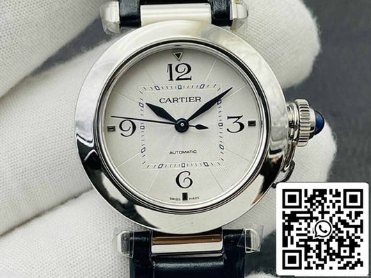 Cartier Pasha WSPA0012 35MM 1:1 edizione migliore BV Fabbrica quadrante bianco