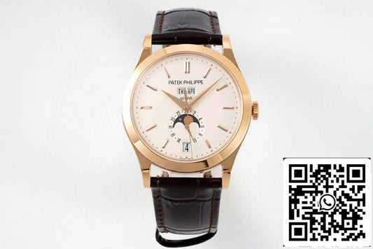 Patek Philippe Complications 5396R-011 1:1 Melhor Edição ZF Fabbrica Mostrador Branco Leitoso