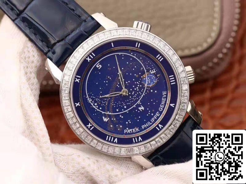 Patek Philippe Grand Complications 5102G TW Fabbrica Men Watches 1:1 Best Edition Swiss ETA240 Blue Dial