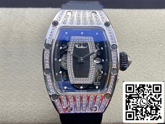 Richard Mille RM07-01 1:1 Best Edition RM Fabbrica Diamond Case