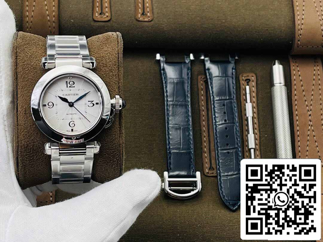 Cartier Pasha WSPA0013 35MM 1:1 edizione migliore BV Fabbrica Acciaio cinturino