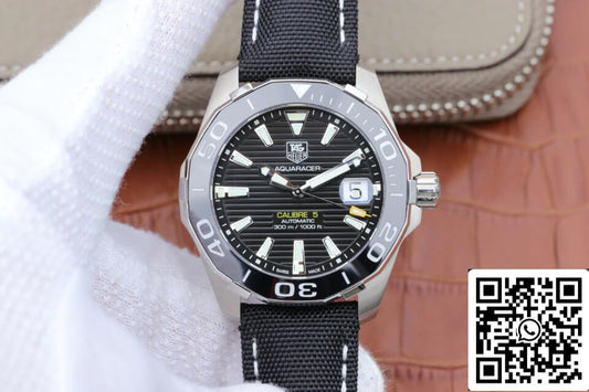 Tag Heuer Aquaracer 300M WAY211A.FC6362 1:1 Best Edition V6 Fabbrica Black Dial