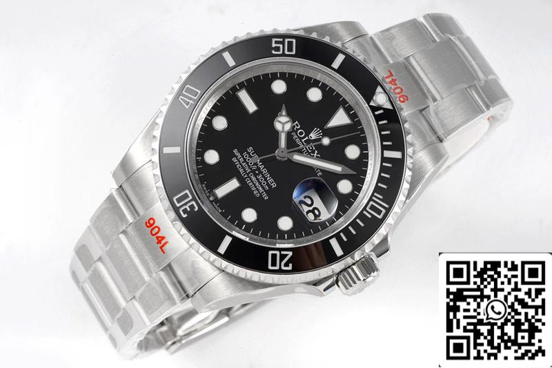 Rolex Submariner Date M126610LN-0001 41MM 1:1 Best Edition ROF Fabbrica Black Dial Swiss ETA2824