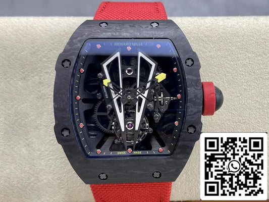 Richard Mille RM27-03 Rafael Nadal Tourbillon 1:1 Best Edition RM Fabbrica Red cinturino