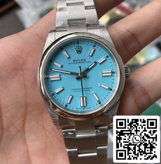 Rolex Oyster Perpetual 41MM M124300-0006 1:1 edizione migliore VS Fabbrica acciaio inossidabile