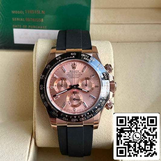 replica Rolex Daytona M116515ln-0021  Best 1:1 BT Fabbrica lunetta in ceramica