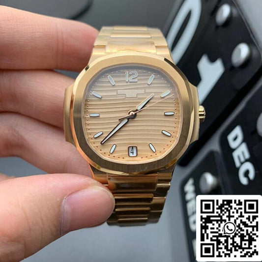 Patek Philippe Nautilus 7118/1R-010 1:1 edizione migliore 3K Fabbrica Oro quadrante
