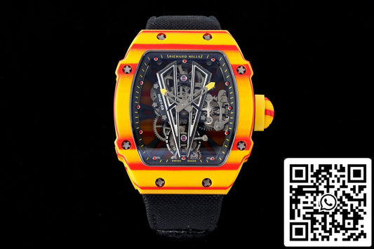 Richard Mille RM27-03 Rafael Nadal Tourbillon 1:1 Best Edition RM Fabbrica Black cinturino