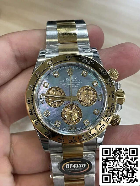 Rolex Daytona M116503-0009 1:1 edizione migliore BT Fabbrica Mother-Of-Pearl quadrante